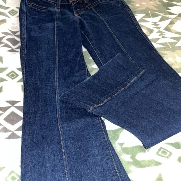 Ariat Women's Boot Cut Jeans - Dark Blue - Picture 5 of 6